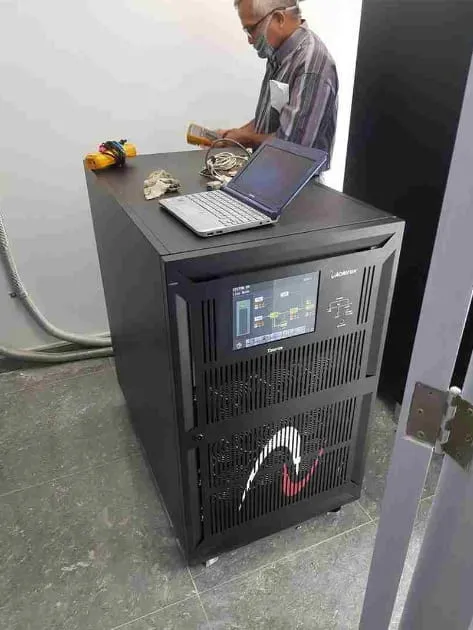 Instalación UPS HRD institución financiera